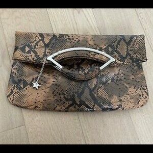 Fraros Petite Italy Leather Clutch & Tote